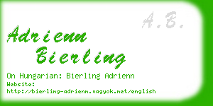 adrienn bierling business card